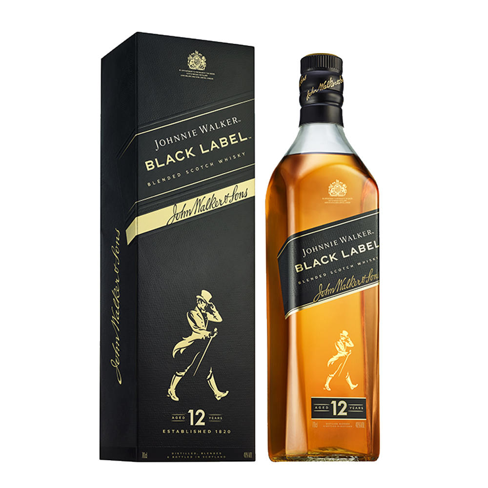 Johnnie Walker 特級 BLACK LABEL 〔Y9296〕 Johnnie Walker Black Label, 0.7 – VIDA Wine and Spirits Ltd