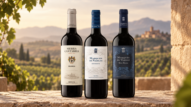 Риоха на три скорости: Crianza, Reserva и Gran Reserva