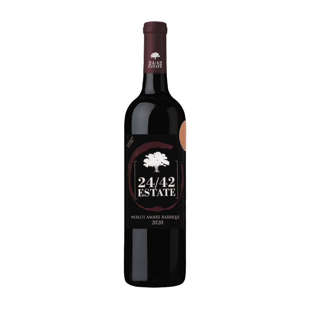 24/42 Estate Winery Merlot Amber Barrique 2020, 0.75