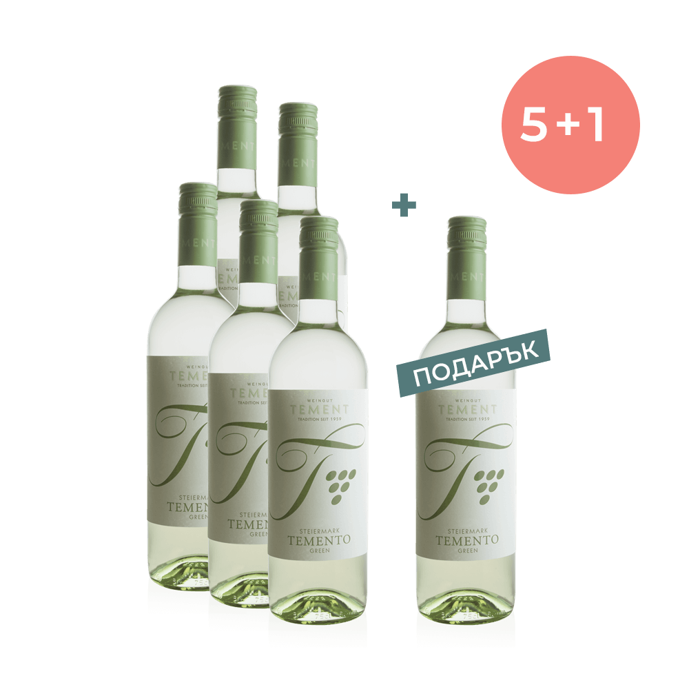 Temento Green 2019, Tement 0.75 5+1 Gift