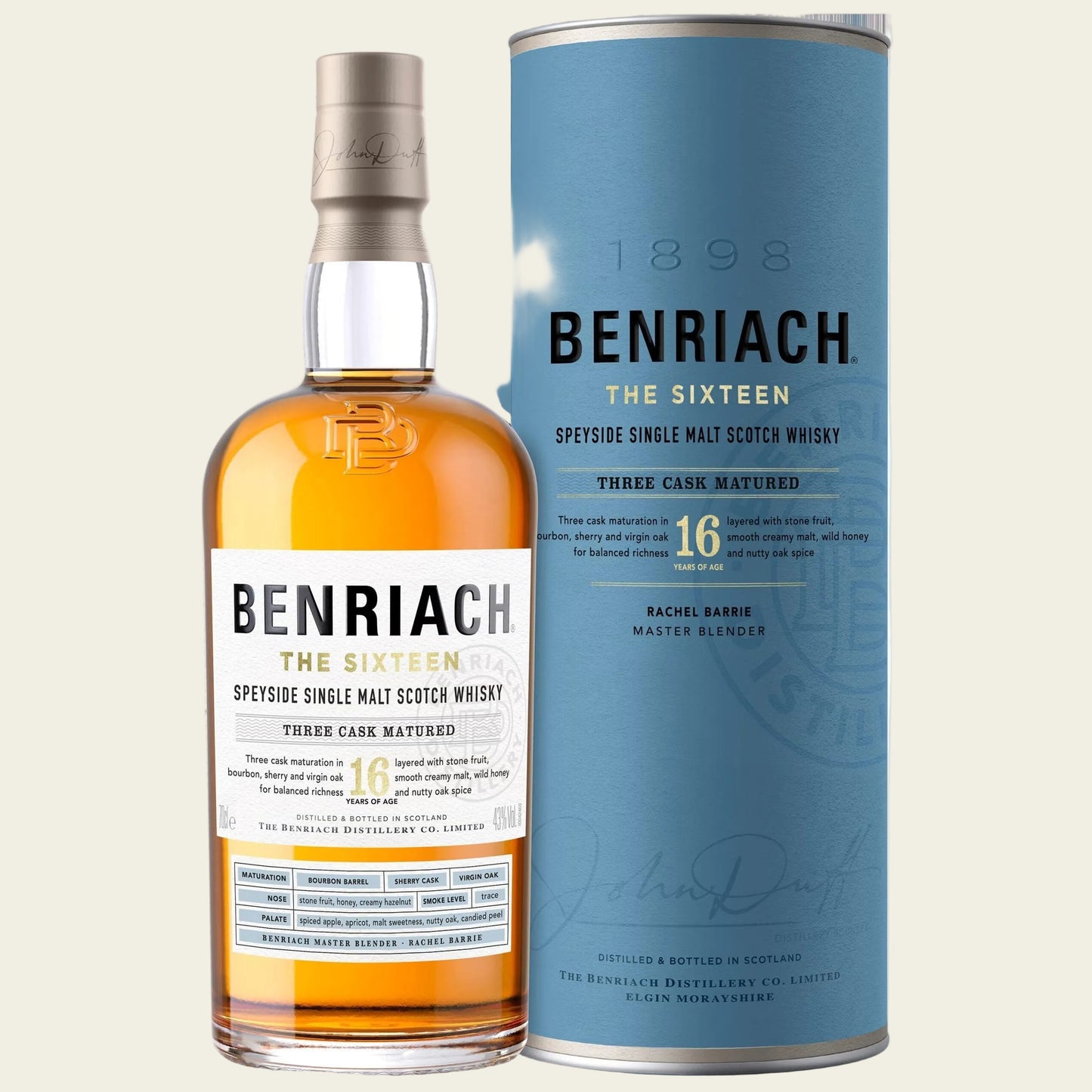 Benriach 16 YO Three cask matured, 0.7