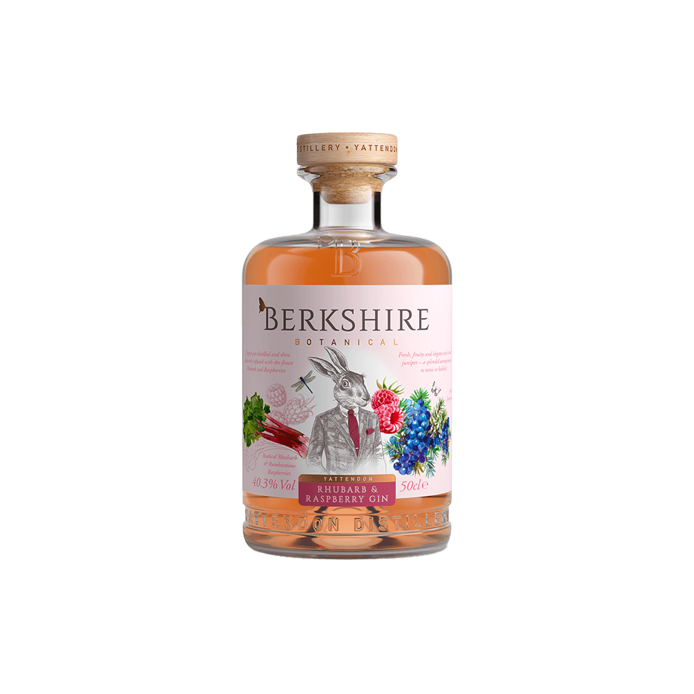Berkshire Botanical Rhubarb & Raspberry Gin 0.5