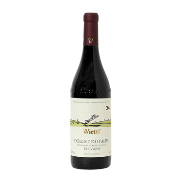 TRE VIGNE Barbera d'Alba DOC 2019, Vietti 0.75