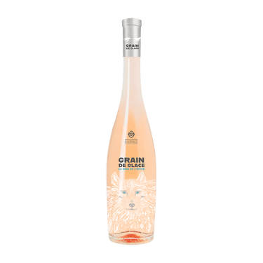 GRAIN de GLACE Winter Rose Cotes de Provence, Maitres Vignerons de la Presqu'ile de Saint-Tropez 0.75