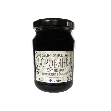 Organic blueberry jam, Arkom 235 g.
