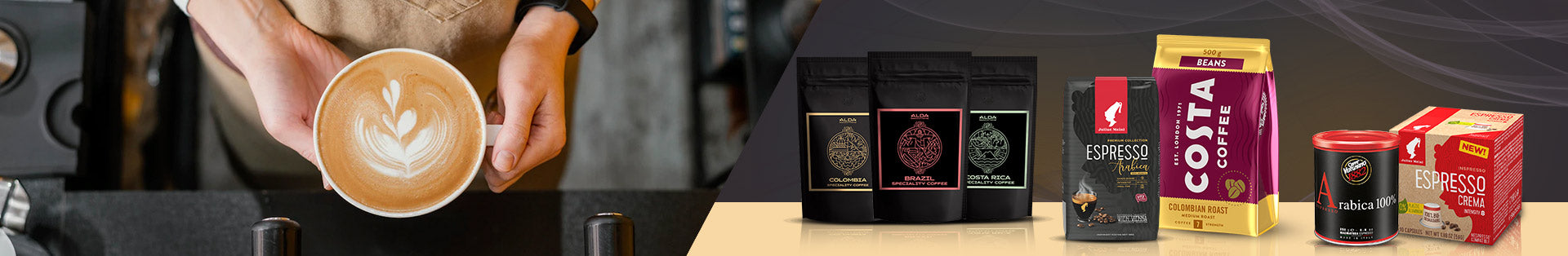 Ground coffee