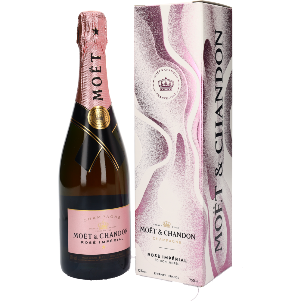 Moët & Chandon Impérial Rosé с кутия, 0.75