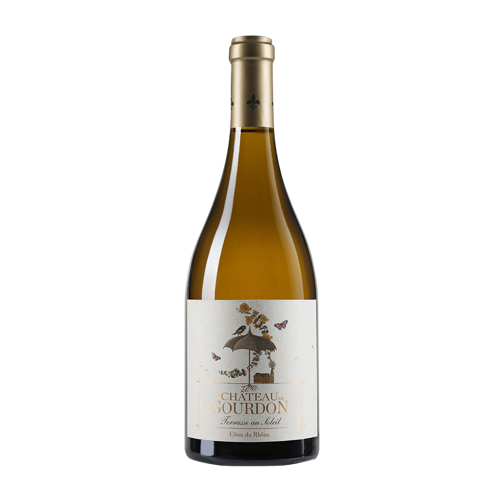 Terrasse au Soleil Côtes du Rhône Blanc, Château de Gourdon 0.75