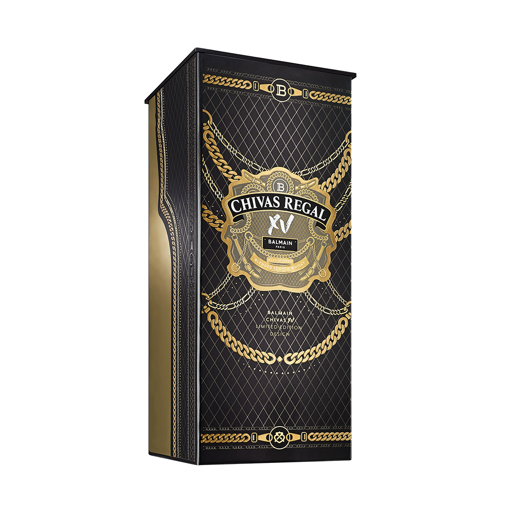 Chivas Regal XV x Balmain, 0.7