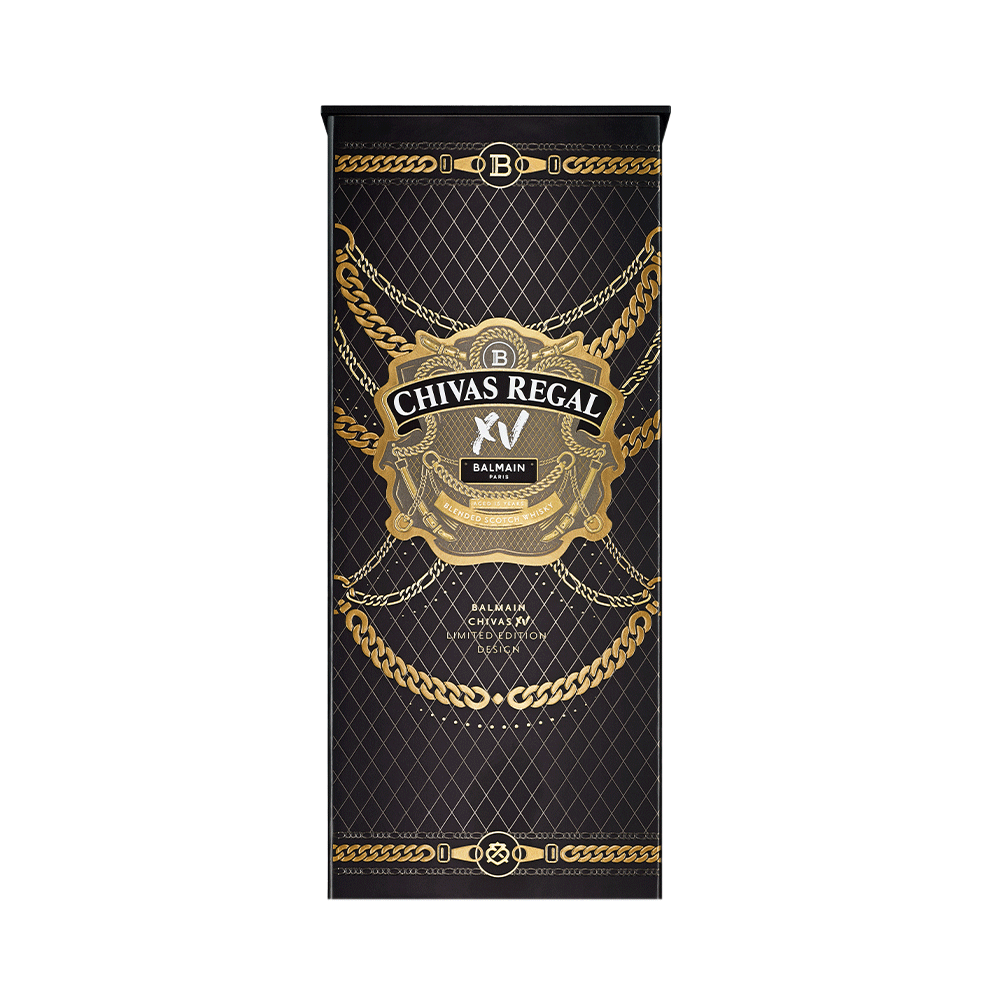 Chivas Regal XV x Balmain, 0.7