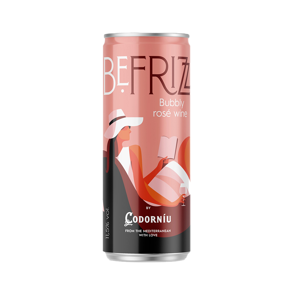 Be Frizz Sparkling Rose, Codorniu 0.25