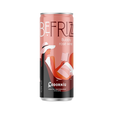 Be Frizz Sparkling Rose, Codorniu 0.25