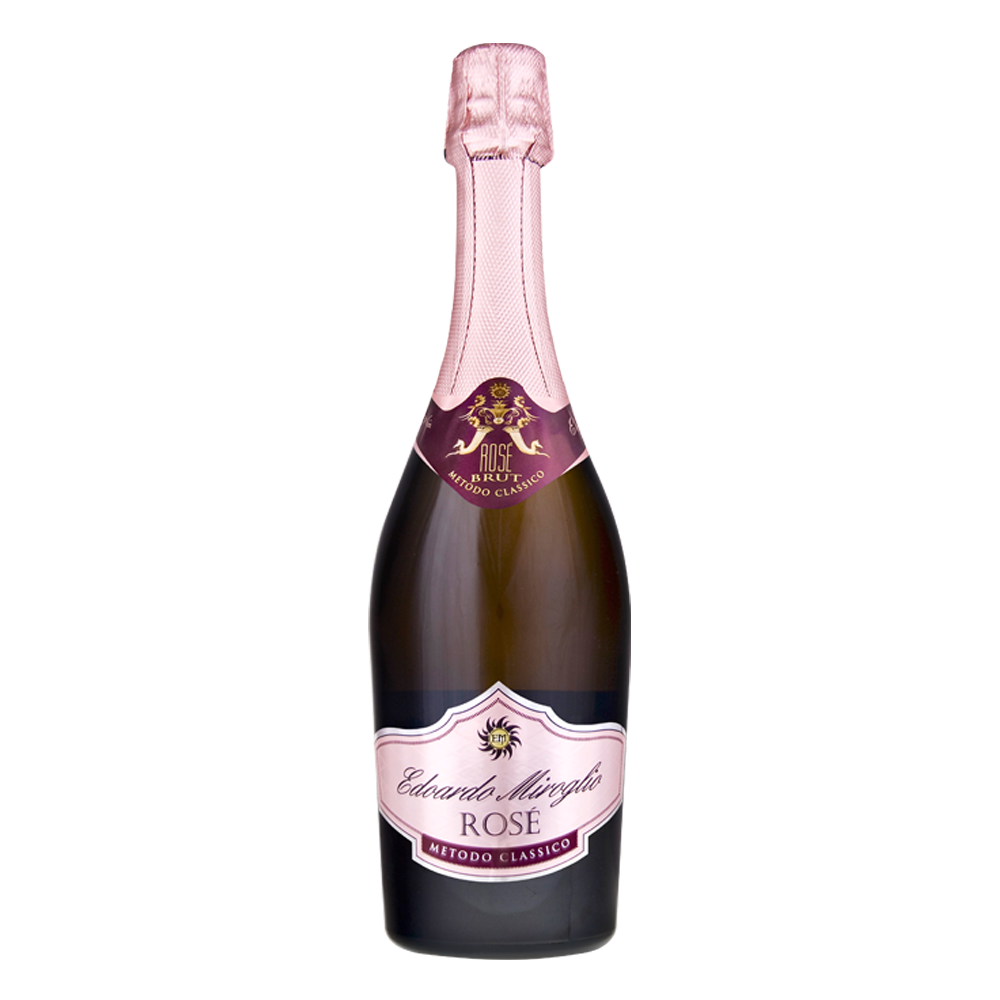 EM Naturally Sparkling Rose Wine, Edoardo Miroglio 0.75