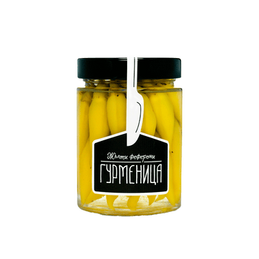 Гурменица Жълти феферони 310 гр.
