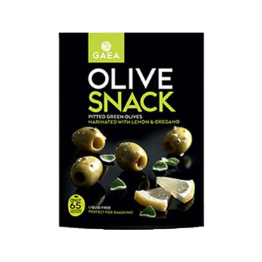 Gaea Green Olives with Lemon and Oregano, 150g