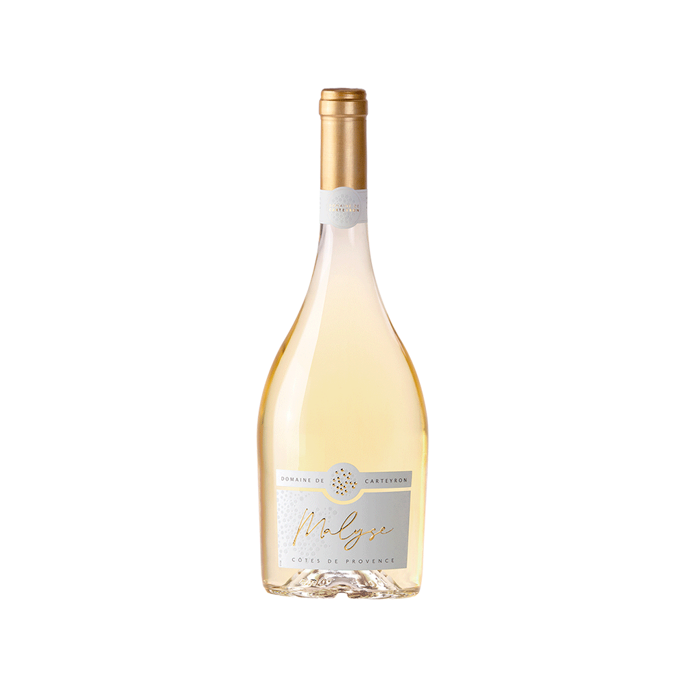 MALYSE Cuvee Blanc Cotes de Provence, Domaine de Carteyron, Maitres Vignerons de la Presqu’ile de Saint-Tropez 0.75