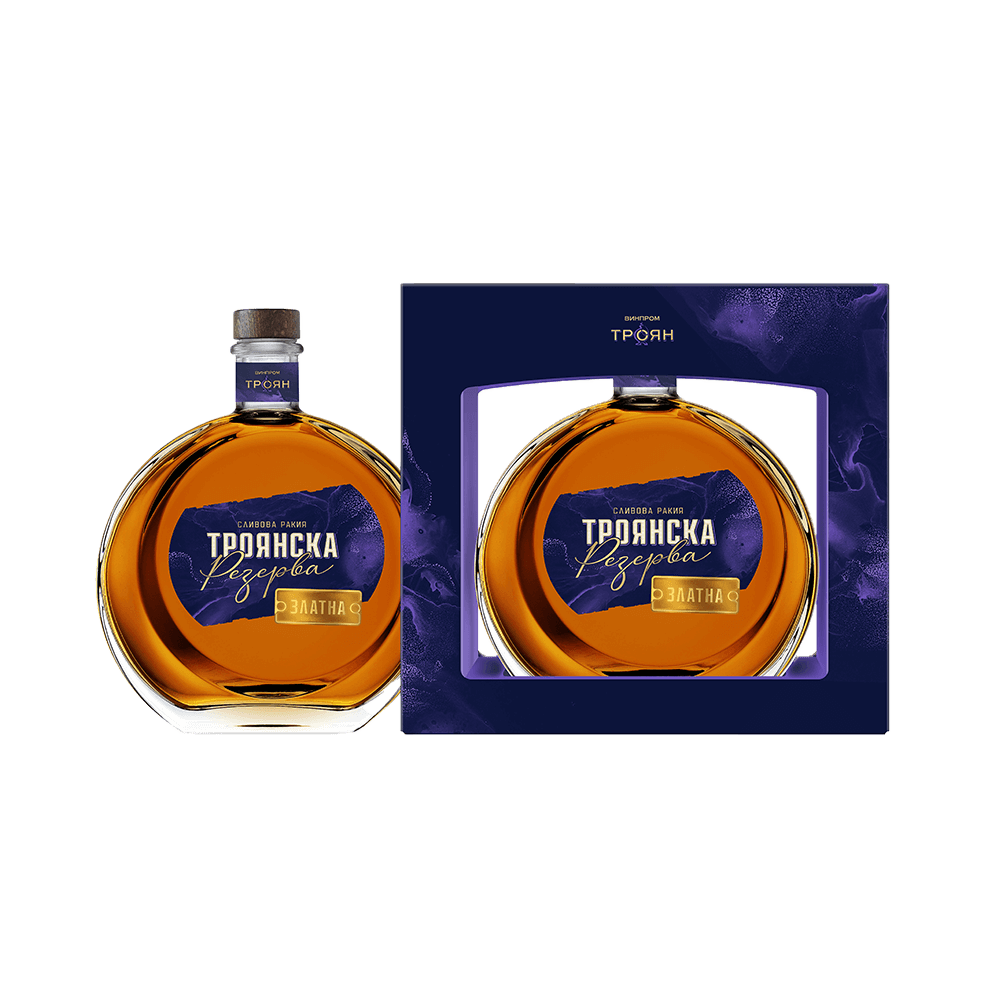 Ракия Златна Резерва, Винпром Троян 0.7