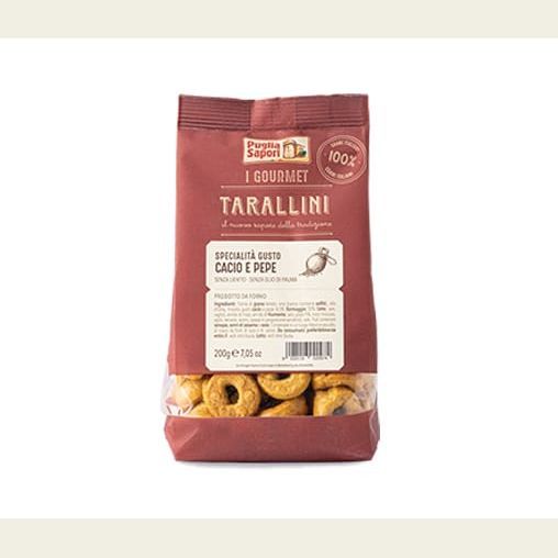 Taralli with cheese and pepper, 200 g