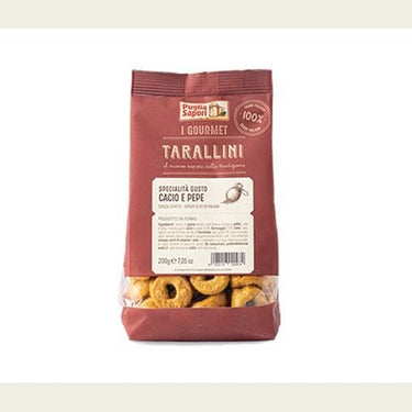 Taralli with cheese and pepper, 200 g