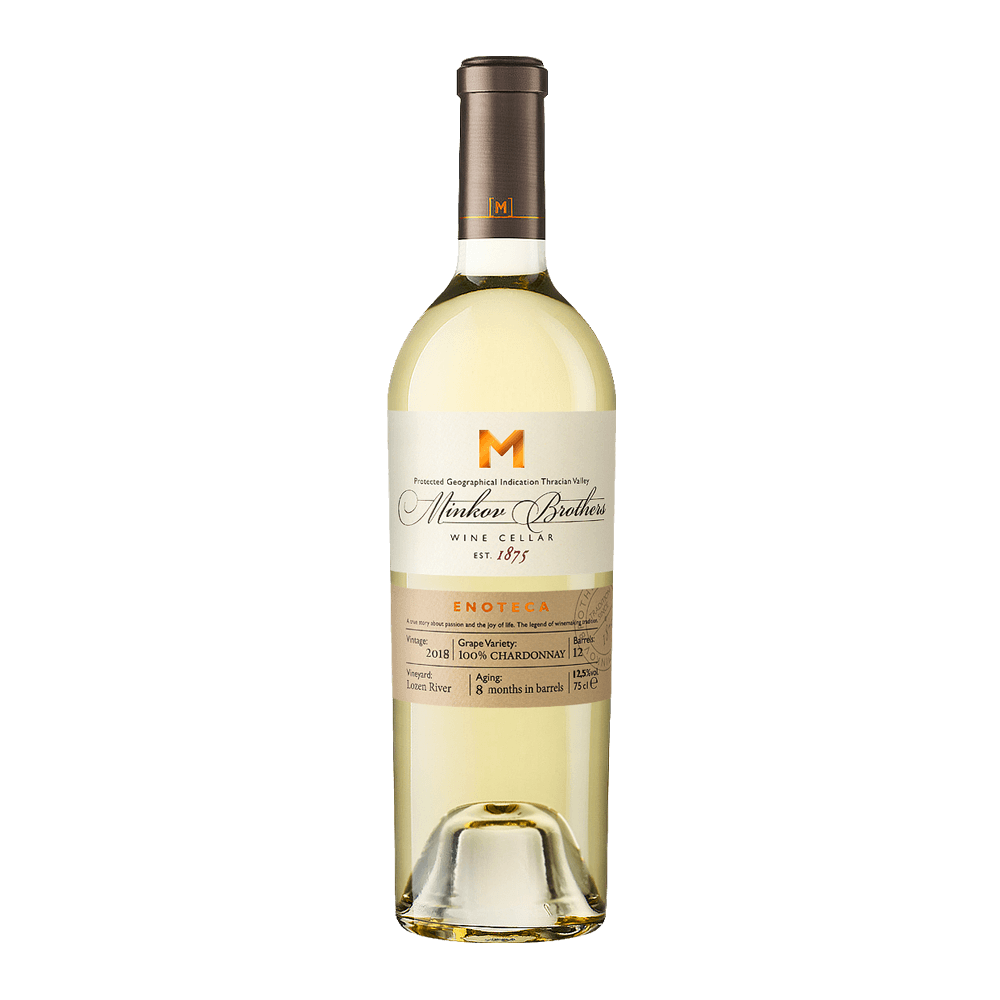 Enoteca Шардоне 2018, Братя Минкови 0.75