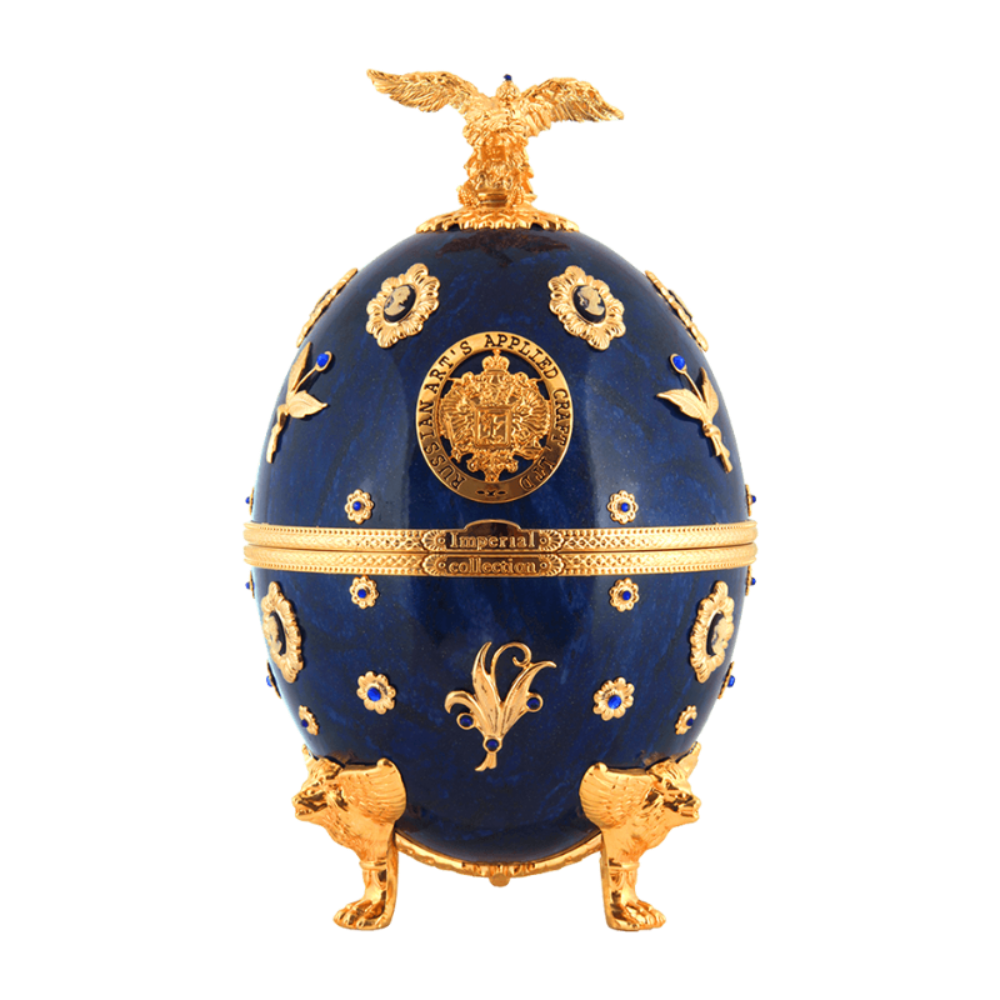 Imperial Collection Faberge Blue Cammeo 0.7