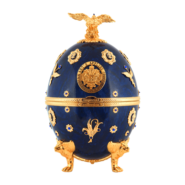 Imperial Collection Faberge Blue Cammeo 0.7