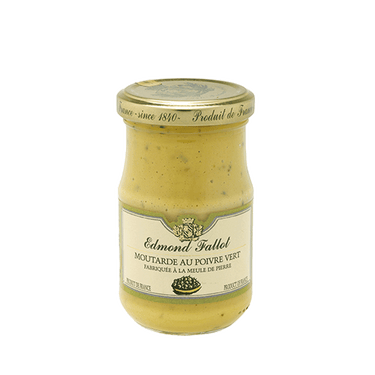 Fallot Dijon Mustard with Green Peppercorns, 210 g
