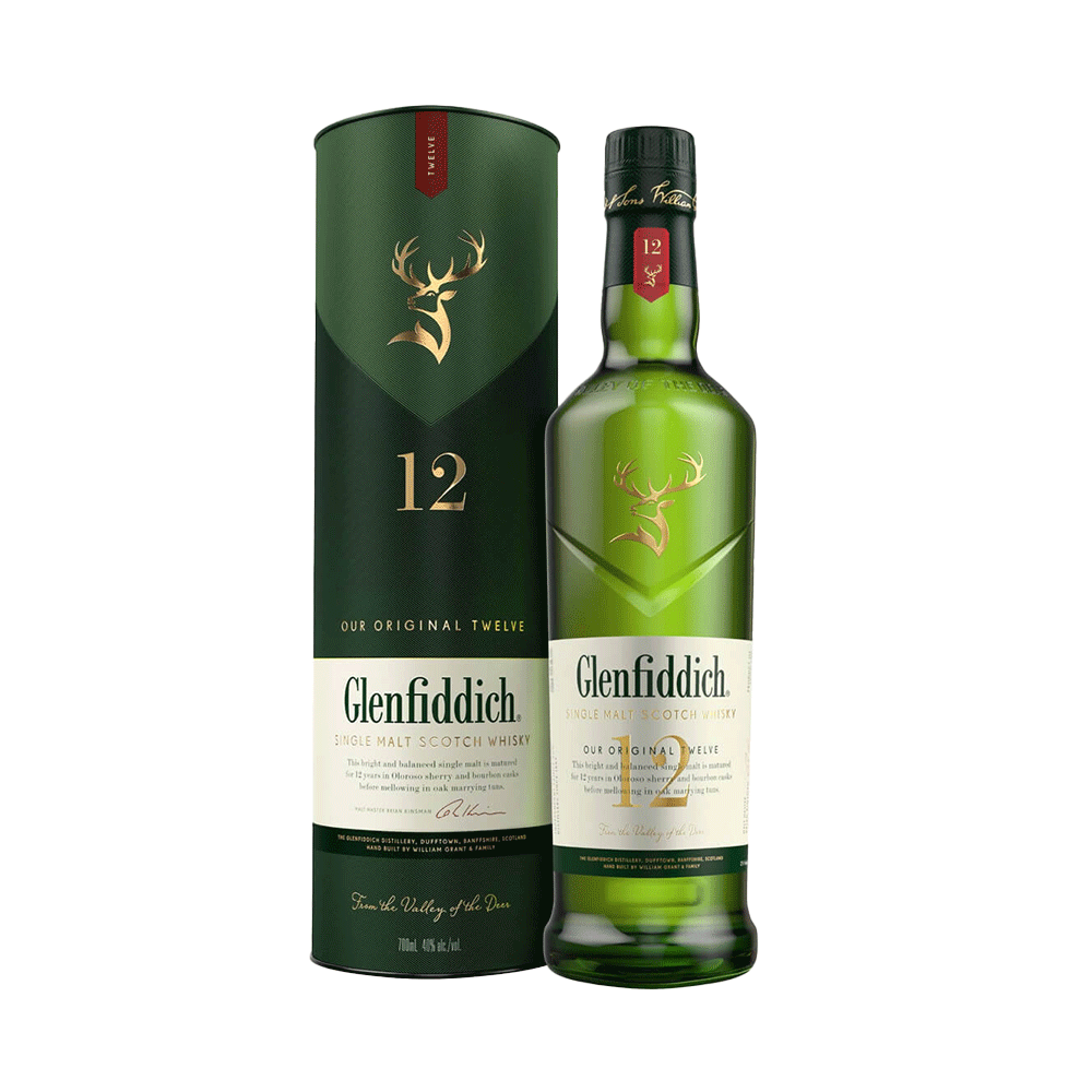 Glenfiddich 12 YO, 0.7