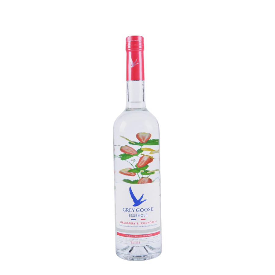 Grey Goose Essences Strawberry & Lemongrass Natural Flavoured Vodka, 1L