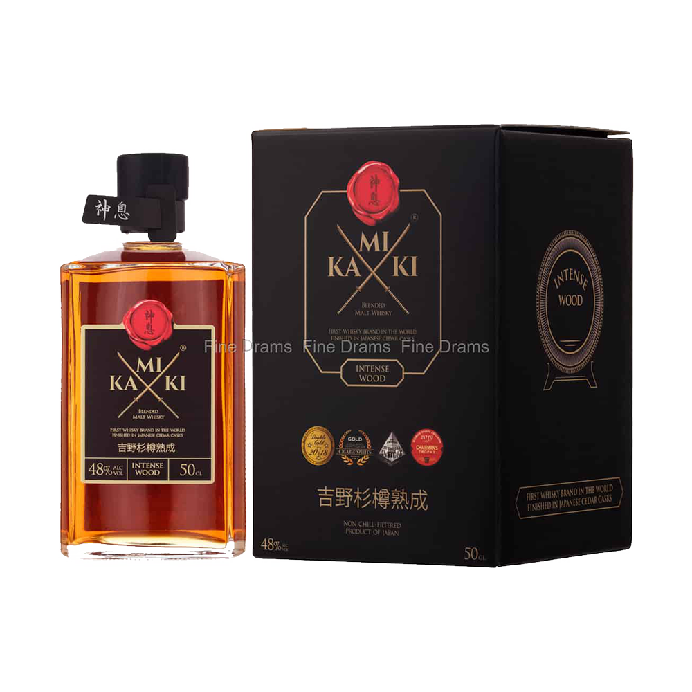 Kamiki Intense Wood blended Malt whiskey, 0.5