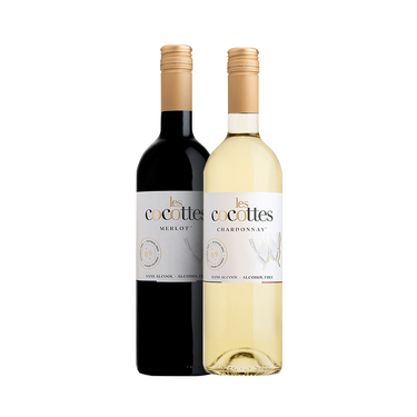 Les Cocottes 0% Chardonnay & Merlot Pack