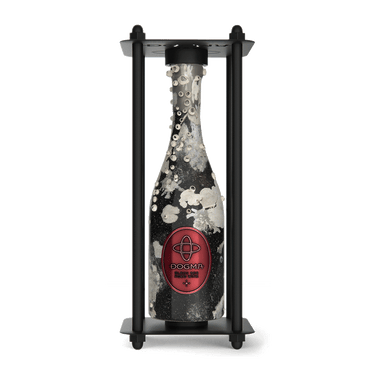 Dogma Black Sea Aged Syrah in a metal cage, Zaara Estate 0.75
