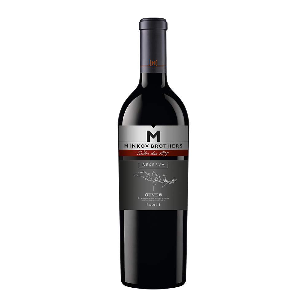 Minkov Brothers Red Cuvée Reserve, Minkovi Brothers 0.75