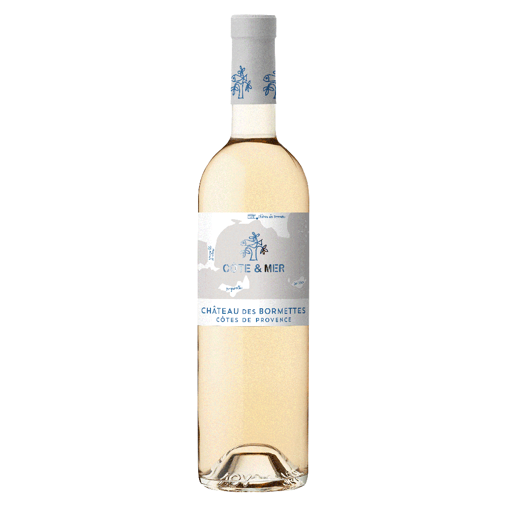 Cote & Mer Provence Blanc 2020, Chateau Des Bormettes 0.75