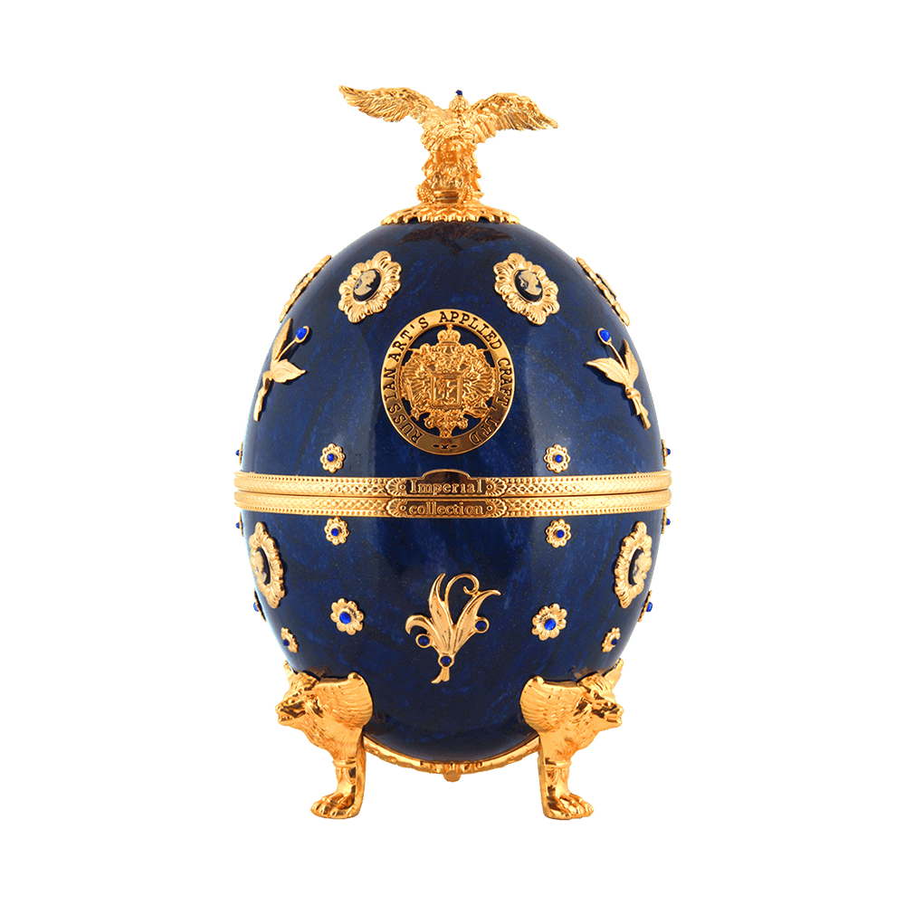 Imperial Collection Faberge Blue Cammeo 0.7