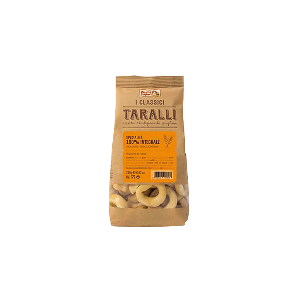 Whole-wheat taralli 250 g