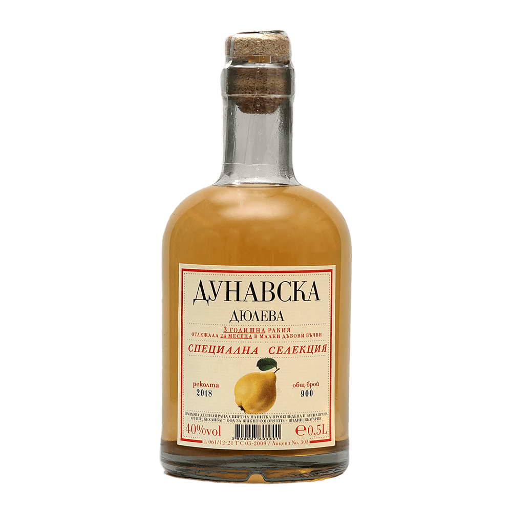 Quince rakia with oak, Vidin Gamza 0.5