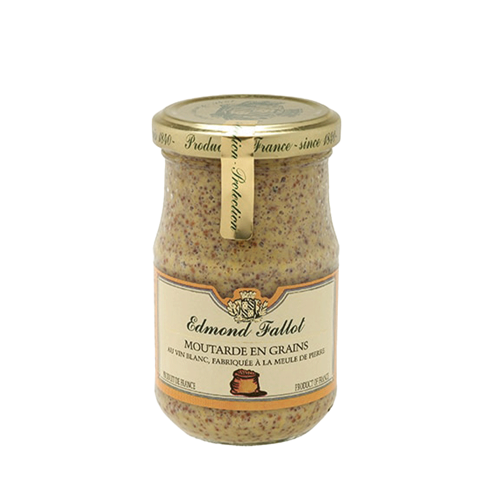 Fallot Wholegrain Dijon Mustard, 205 g
