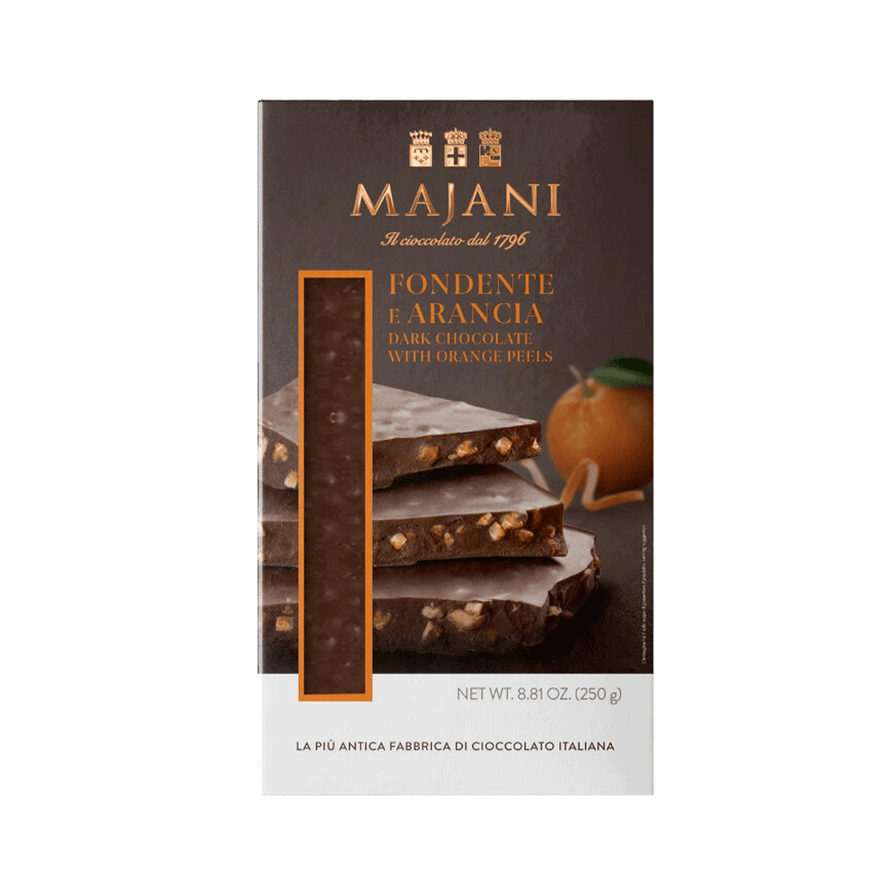 Majani Dark chocolate with orange, 250 g
