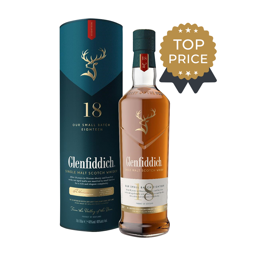 Glenfiddich 18 YO, 0.7L