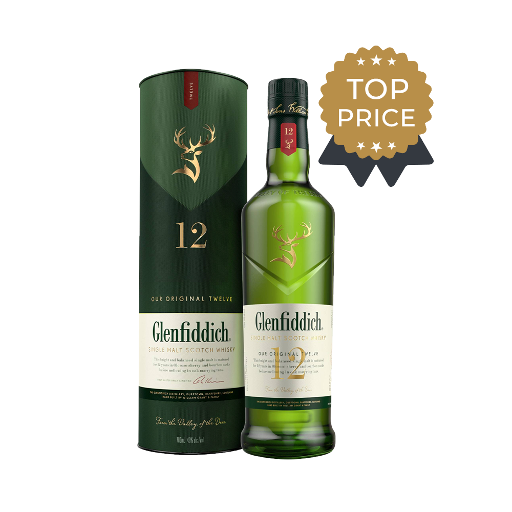Glenfiddich 12 YO, 0.7