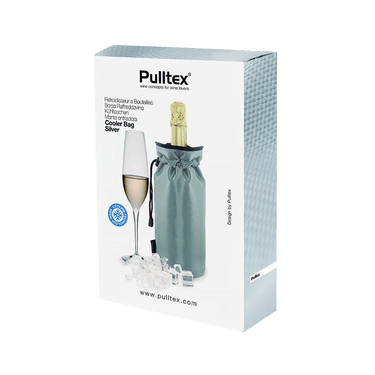 Pulltex Охлаждаща чанта за шампанско сребърна