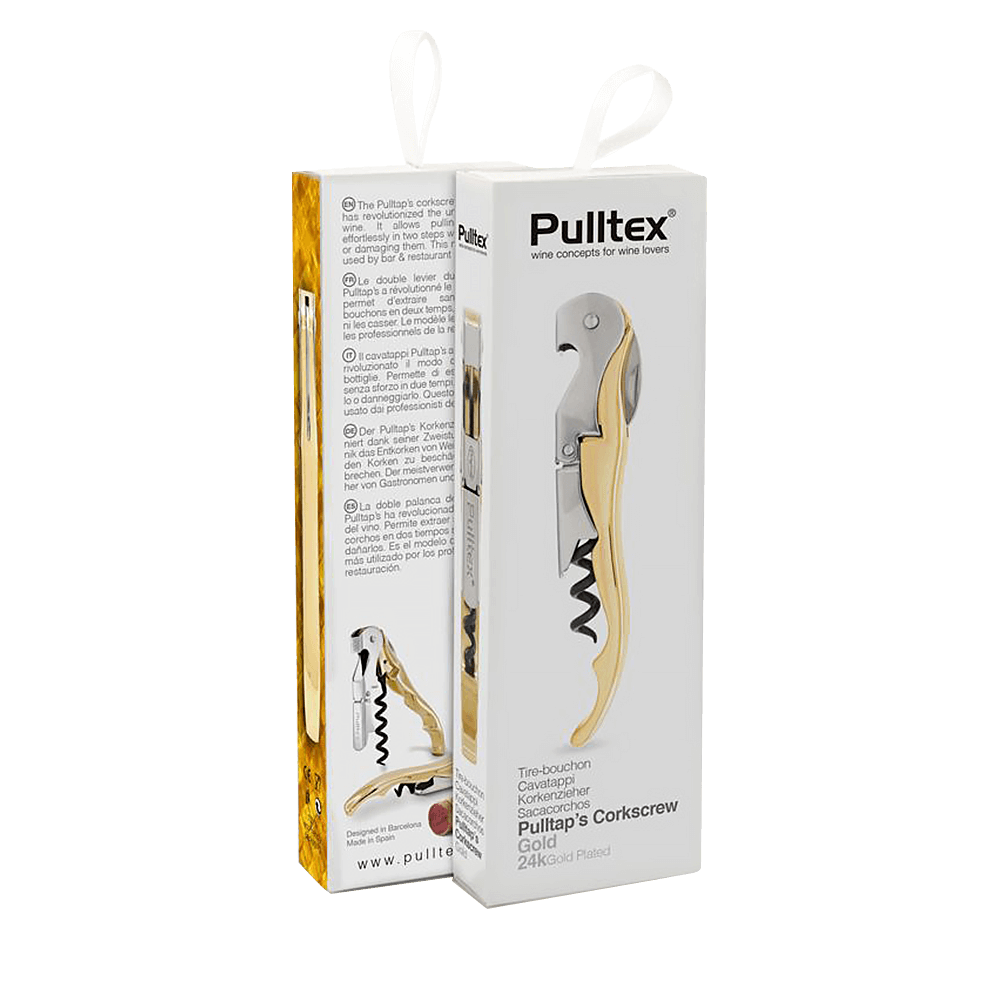 Pulltex Тирбушон със златисто покритие Classic Luxe