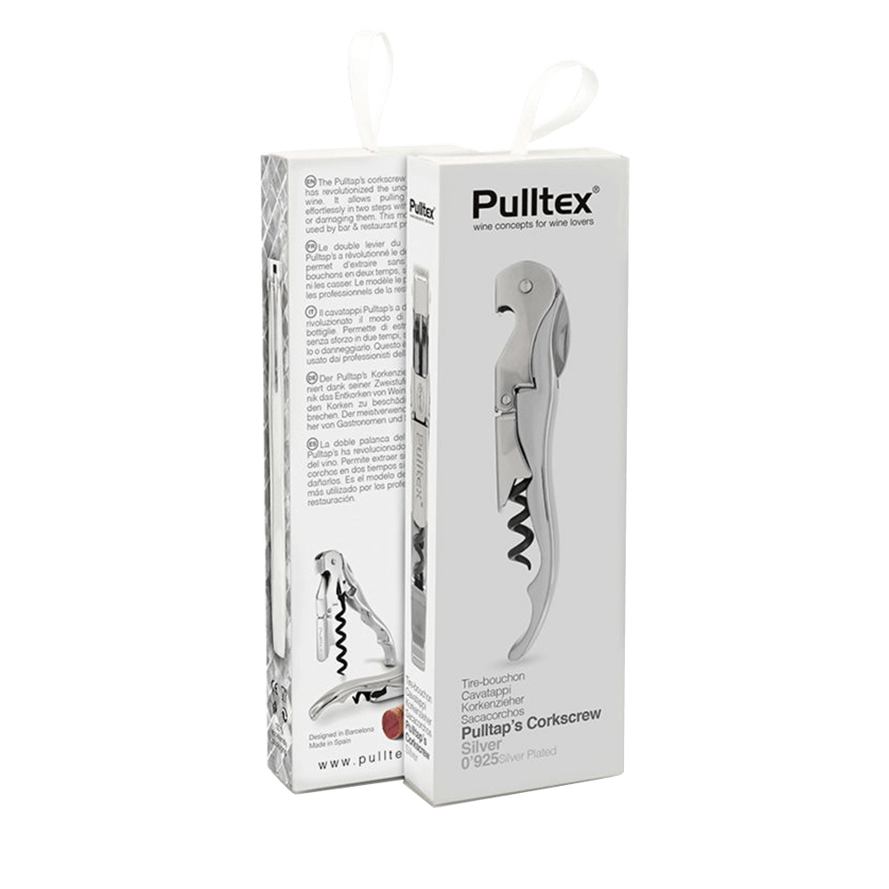 Pulltex Corkscrew Silver Plated Classic Luxe