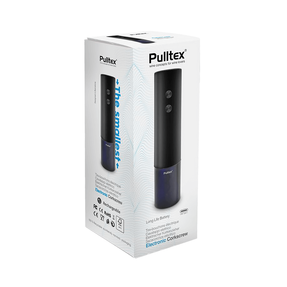 Pulltex Electric Corkscrew Black