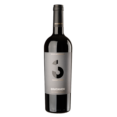 3 Blend Merlot & Cabernet Franc & Rubin 2017, Bratanov 0.75