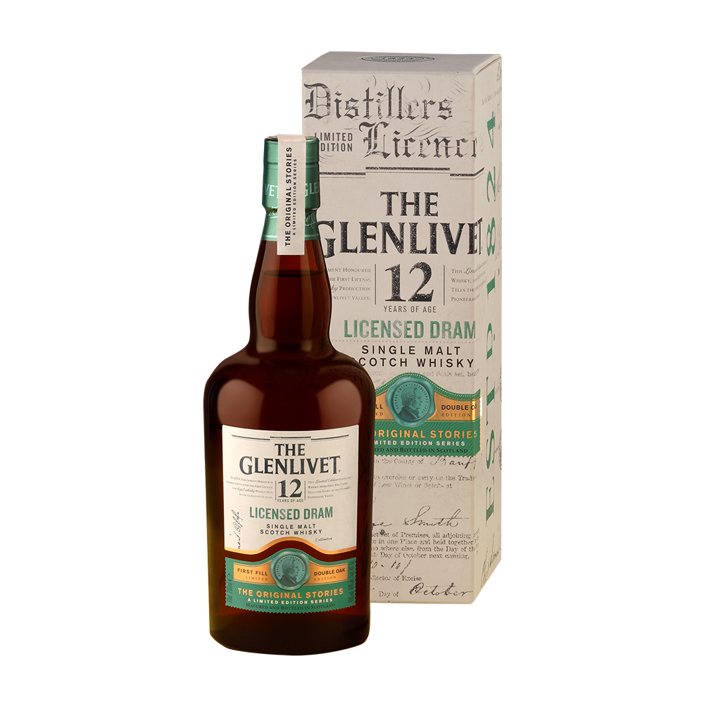 The Glenlivet 12 YO Licensed Dram, 0.7