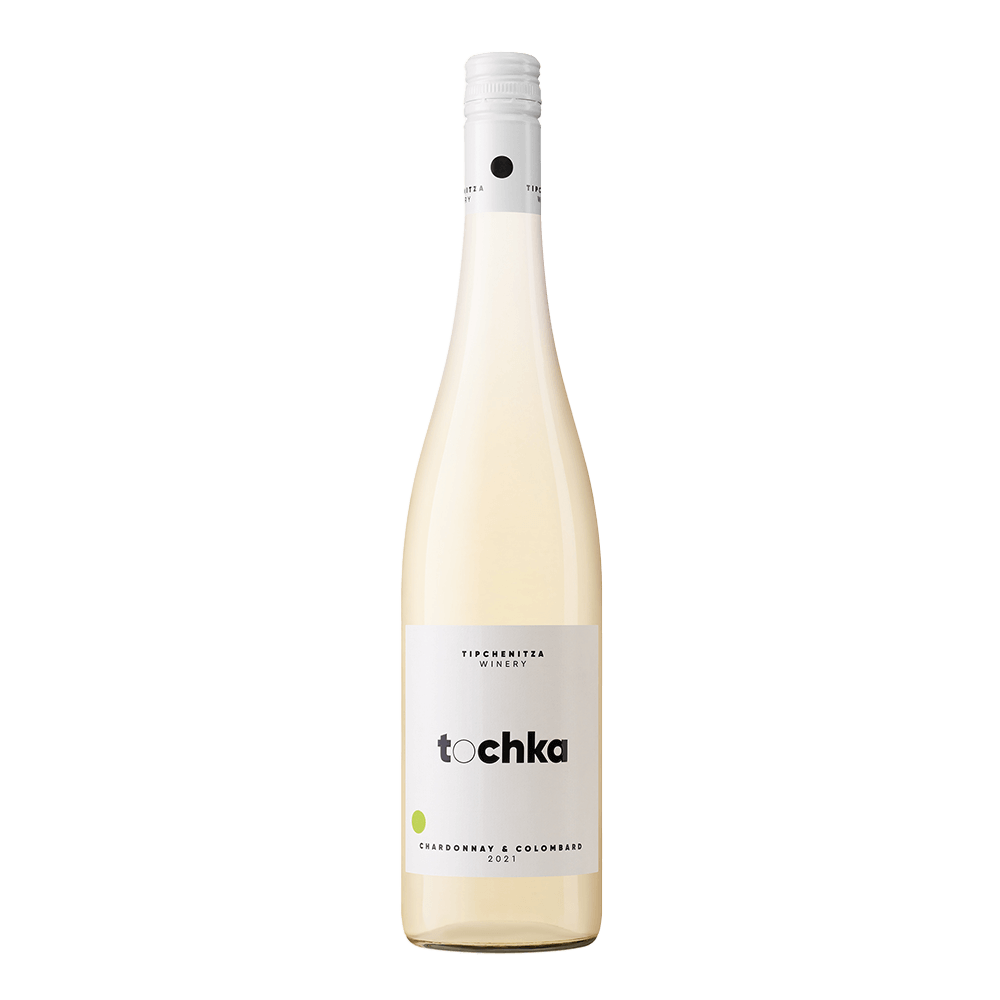 Tochka Chardonnay & Colombard 2021, Tipchenitsa 0.75