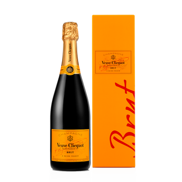 Veuve Clicquot Yellow Label with box, 0.75