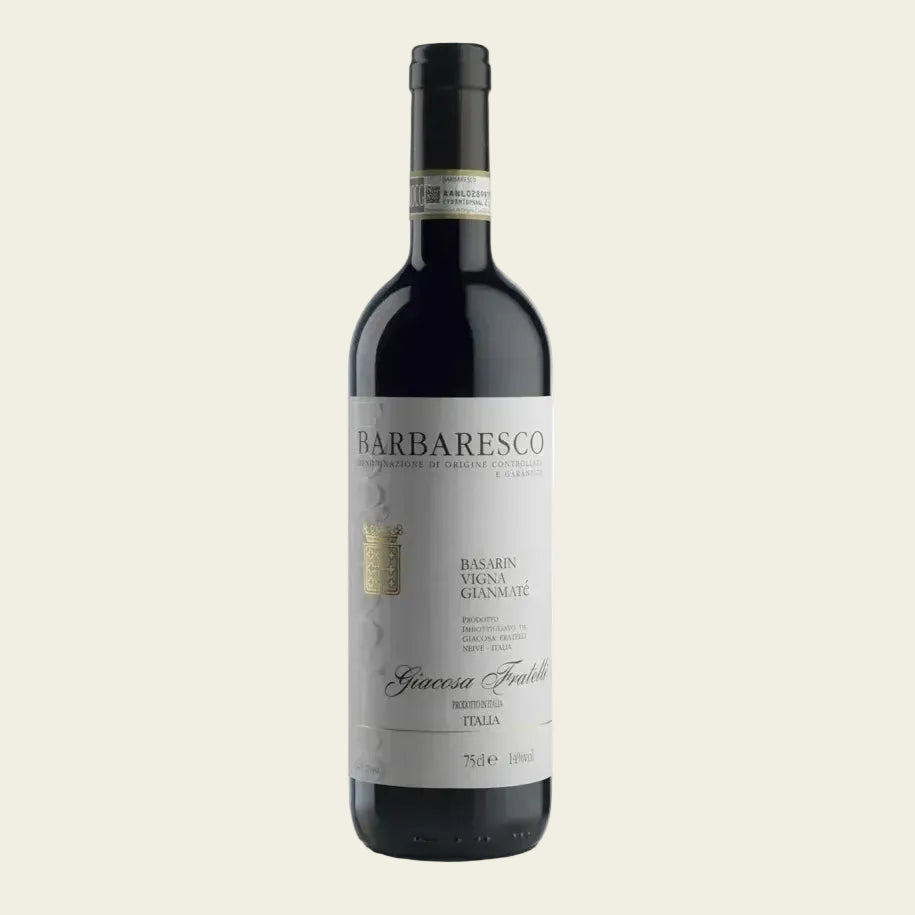 Barbaresco DOCG Basarin Vigna Gianmate 2017, Giacosa Fratelli 0.75